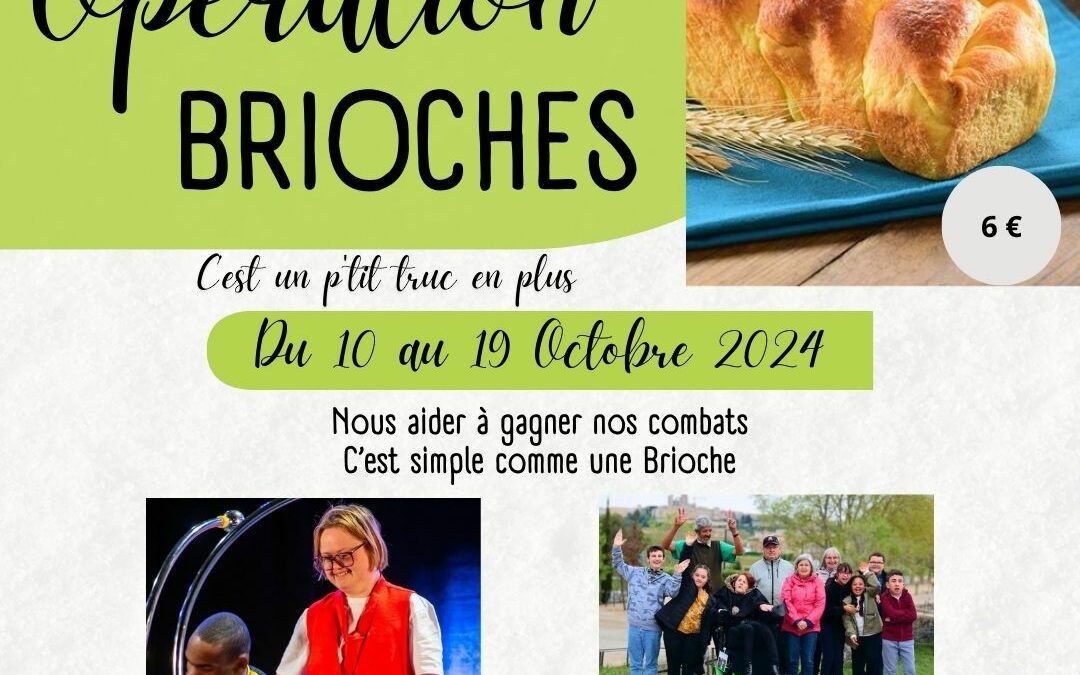 CCAS : grande Opération Brioches du 10 au 19 octobre 2024