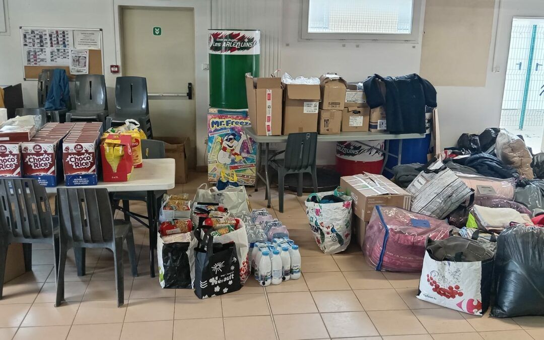 Collecte de dons pour les sinistrés de Valence