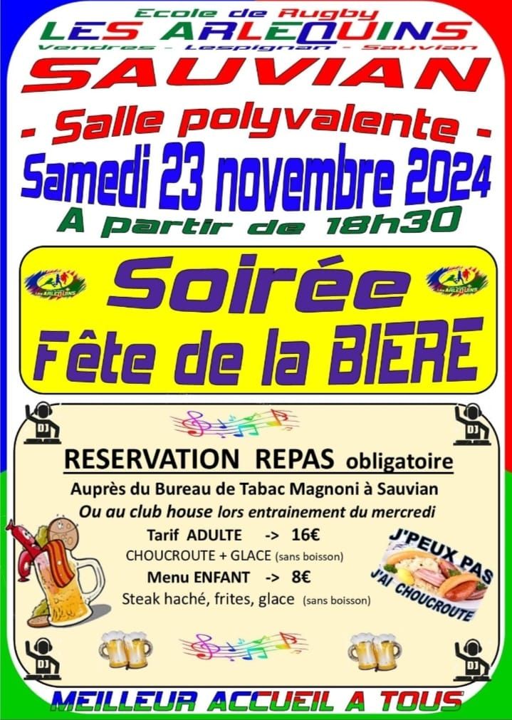 fête de la bière sauvian