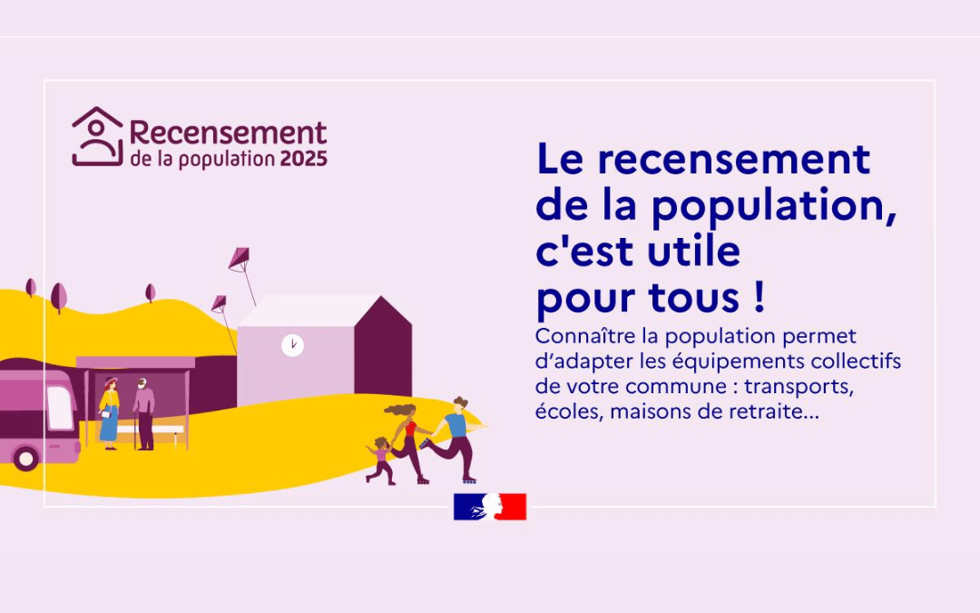 Recensement de la population 2025, il est encore temps !