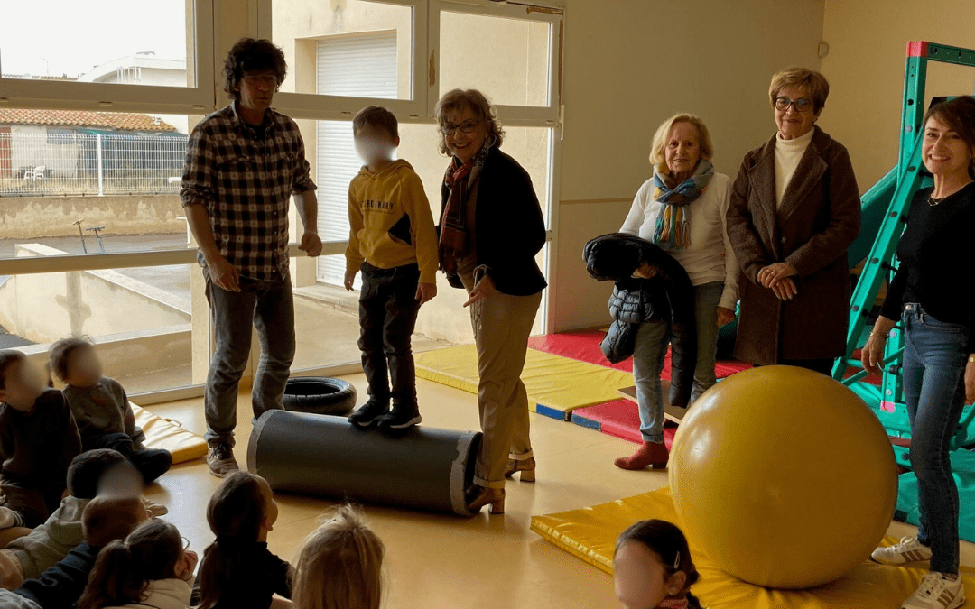 Un projet autour du cirque à l’école maternelle